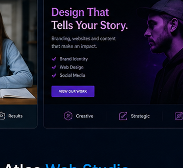 Creators & Studios example website